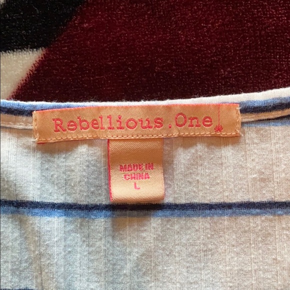 Striped Shirt blue & white 💙🙈 - Picture 2 of 3